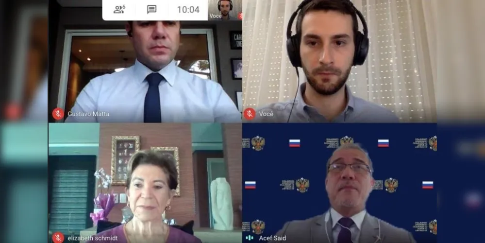 Governo Municipal se reuniu hoje com o cônsul da Federação Russa em Curitiba, formalizando interesse na compra da vacina Sputnik V
