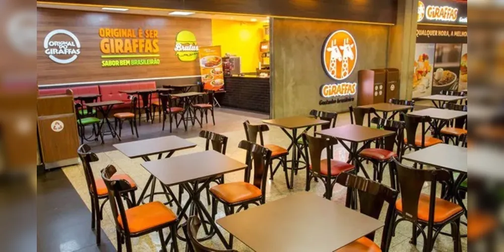 Imagem ilustrativa da imagem PG ganhará primeira unidade da rede de fast-food ‘Giraffas’