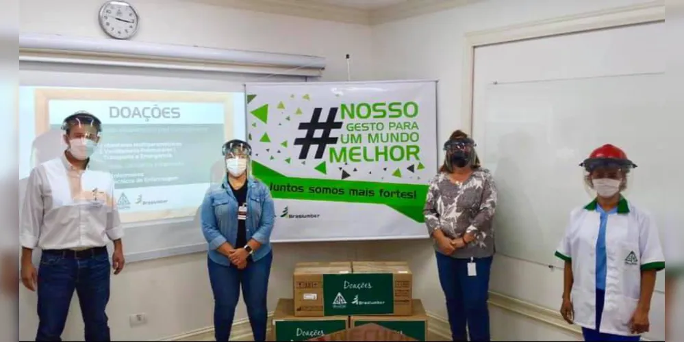 Entrega foi oficializada nesta quarta-feira (7). Os aparelhos serão destinados ao Hospital Carolina Lupion
