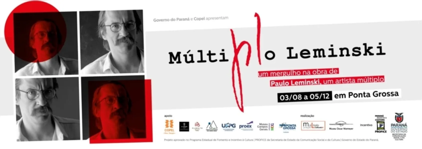 Museu Campos Gerais abre exposição ‘Múltiplo Leminski’