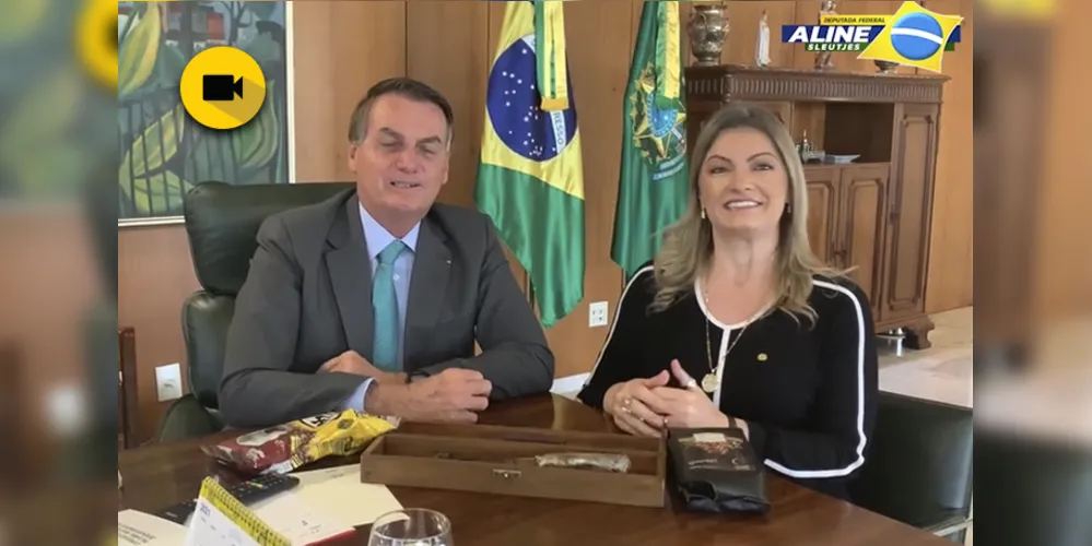 Imagem ilustrativa da imagem Bolsonaro promete visitar a região a pedido da deputada Aline
