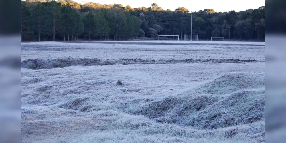 Imagem ilustrativa da imagem Frio atinge todo o Paraná e PG registra -4.2°C