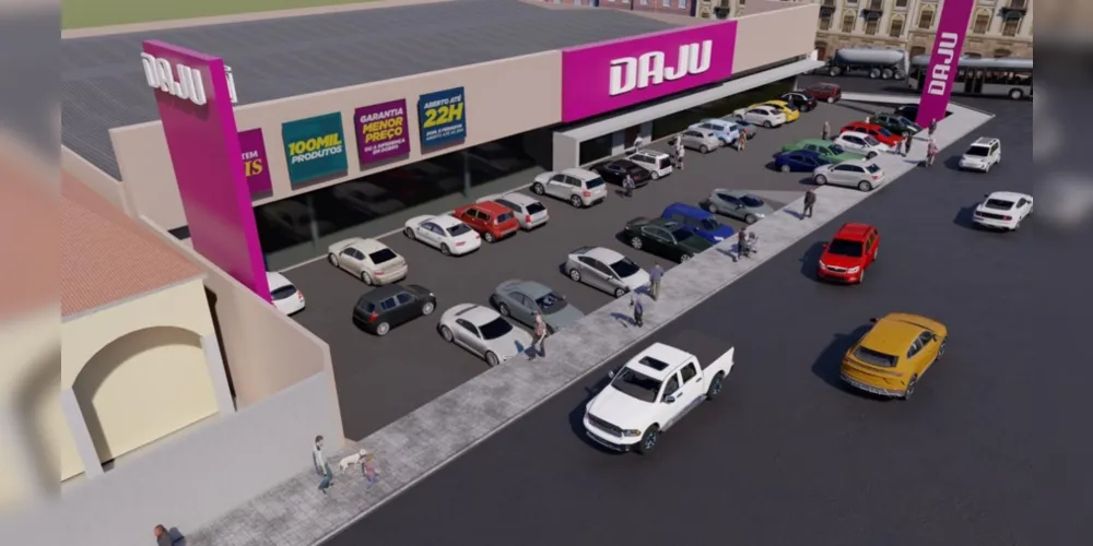 Imagem ilustrativa da imagem Daju inaugura neste ano loja de R$ 10 mi em Ponta Grossa