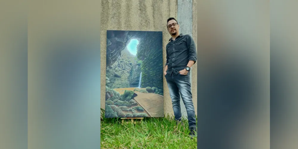 Imagem ilustrativa da imagem Artista de Ponta Grossa concorre a Prêmio Internacional de Arte