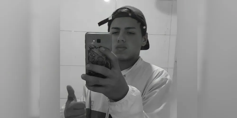 Jovem foi identificado como Luiz Felipe Bonete, de 15 anos