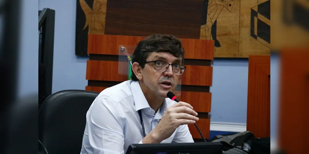 Secretário da Fazenda de Ponta Grossa, Cláudio Grokoviski.