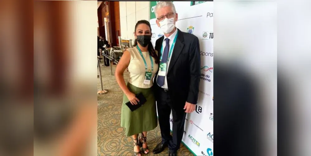 Prefeita Dayane Sovinski dialogou com o secretário Agricultura e Abastecimento do Paraná, Norberto Ortigara
