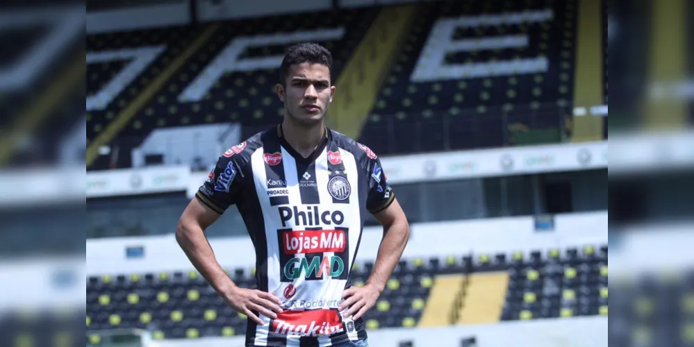 O atleta chega do Atlético-MG, por empréstimo, até o final de 2022.