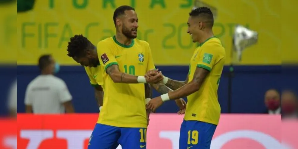 Neymar e Raphinha brilham, e seleção brasileira vence por 4 a 1 na Arena da Amazonia 