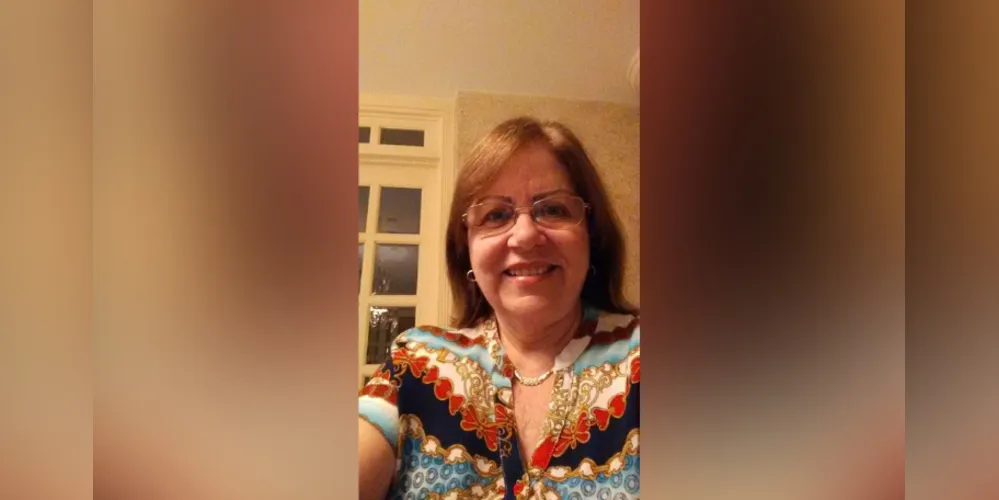 Sueli Fernandes, professora aposentada nascida em Ponta Grossa em 16/02/1947