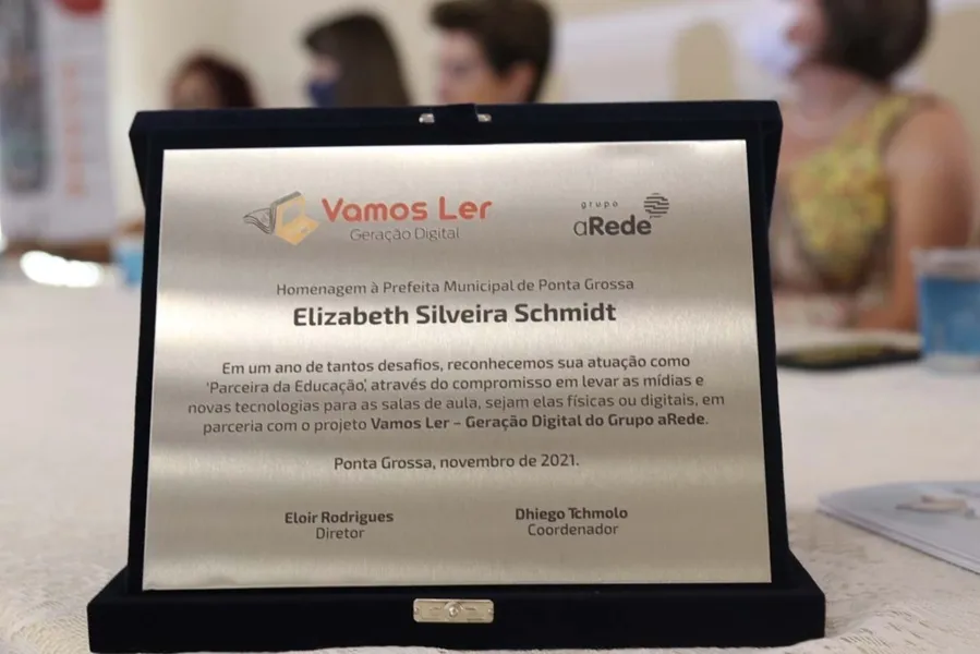 Concurso do Vamos Ler premia alunos em Ponta Grossa