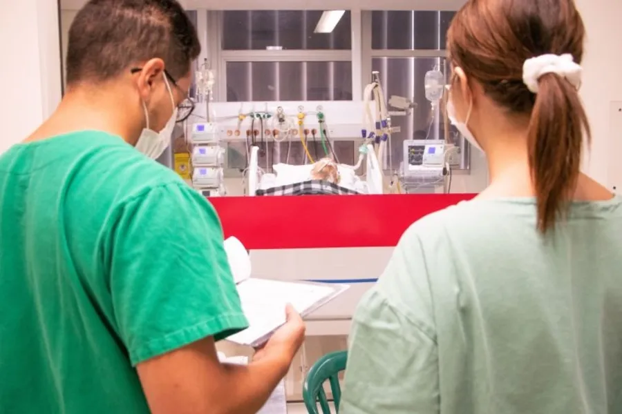 Estudantes de medicina UEPG realizam curso de rotinas no HU