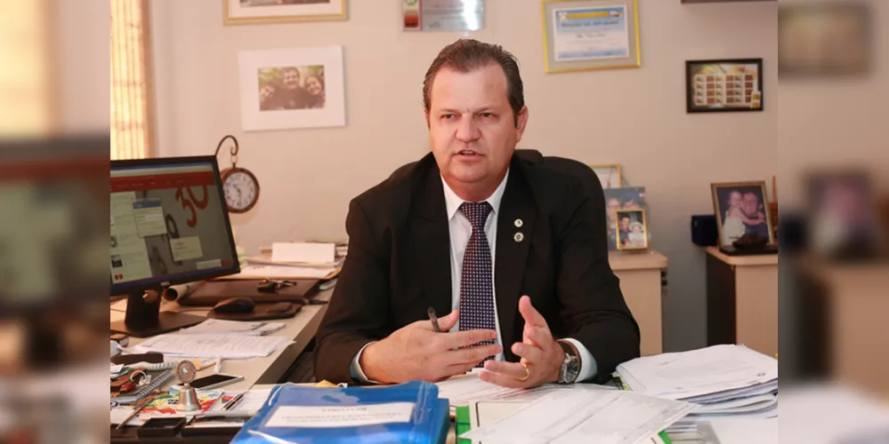 Aldo Nelson Bona, presidente da Seti do Paraná - autora do projeto de lei.