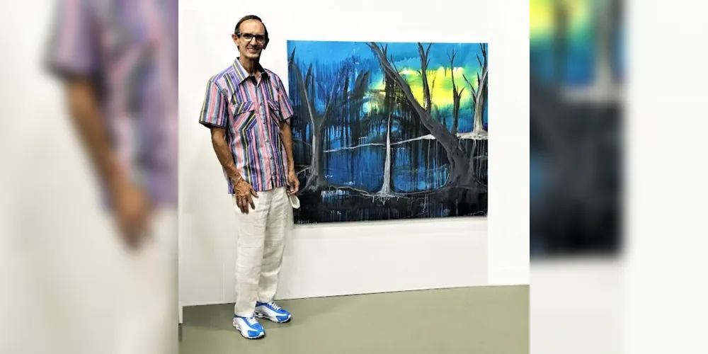 Imagem ilustrativa da imagem Artista contemporâneo realiza exposições em Ponta Grossa