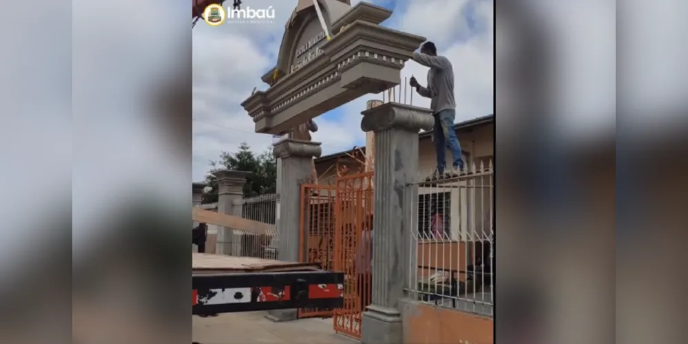 Trabalhos que tiveram início na última semana foram vistoriados pela prefeita Dayane Sovinski 