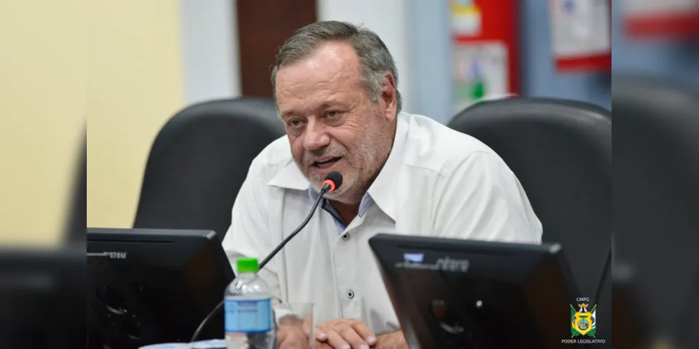 Vereador da cidade de Ponta Grossa, Paulo Roberto Balansin (PSD).