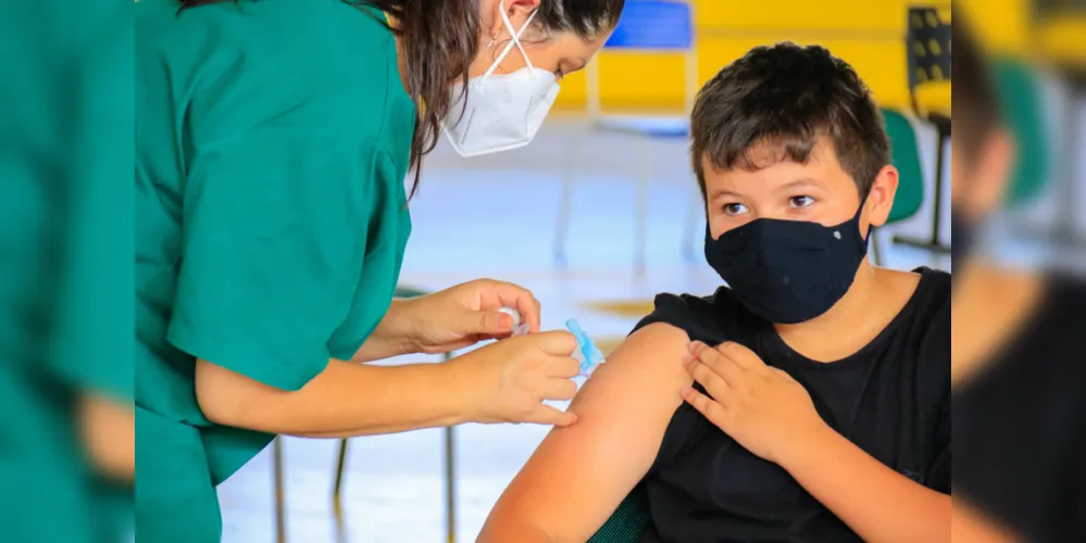Etapa contempla a aplicação de doses pediátricas no público infantil de 5 a 11 anos com comorbidades
