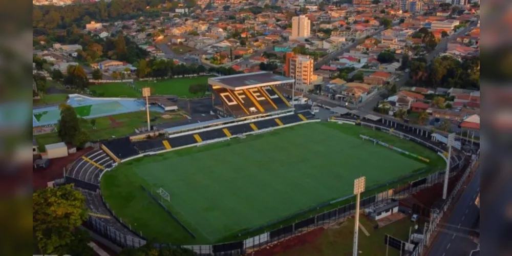 Estádio Germano Krüger, em Vila Oficinas