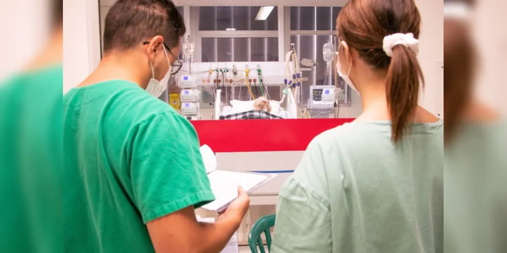 Imagem ilustrativa da imagem Estudantes de medicina UEPG realizam curso de rotinas no HU