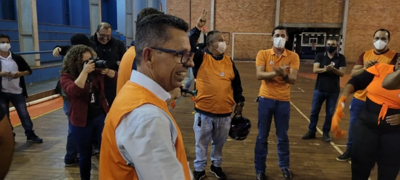 Veja fotos da comemoração da vitória de Sanches Neto