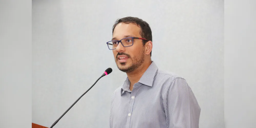 Ex-vereador de Ponta Grossa, Pietro Arnaud (PV).