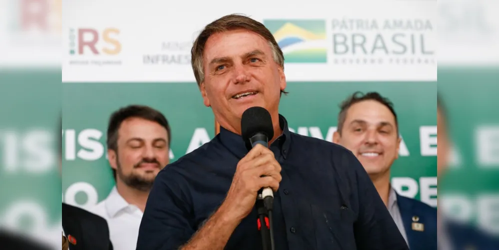 Atual presidente da República, Jair Messias Bolsonaro (PL), fez o comunicado.