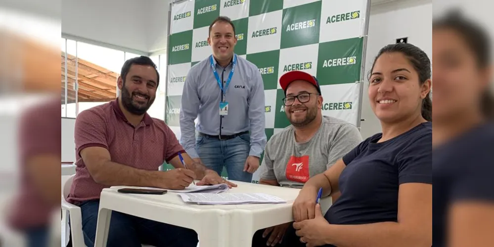 Acordo com a Caixa Econômica foi assinado pelo prefeito Lucas Machado