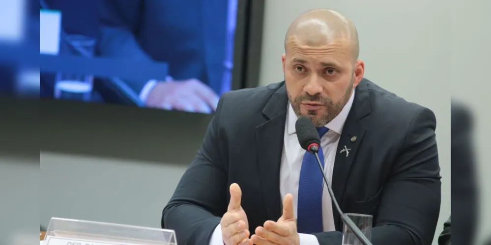 Deputado federal Daniel Silveira recebeu indulto de Bolsonaro