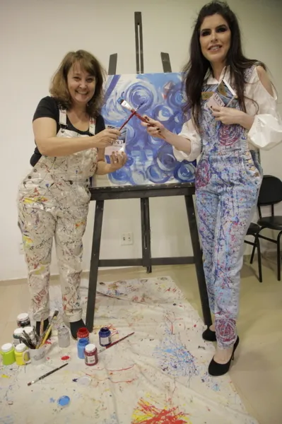 Ana Maria Camargo e Renata