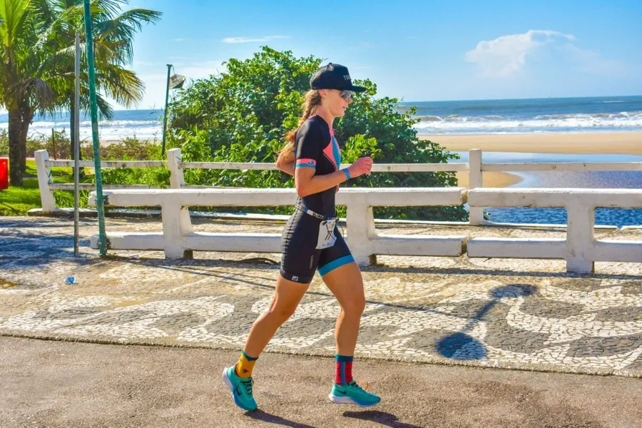 Valeska Niemeyer Bobato está no Triathlon há cerca de três anos