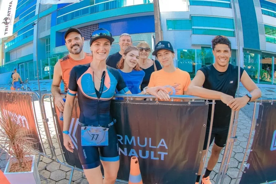 Valeska Niemeyer Bobato está no Triathlon há cerca de três anos