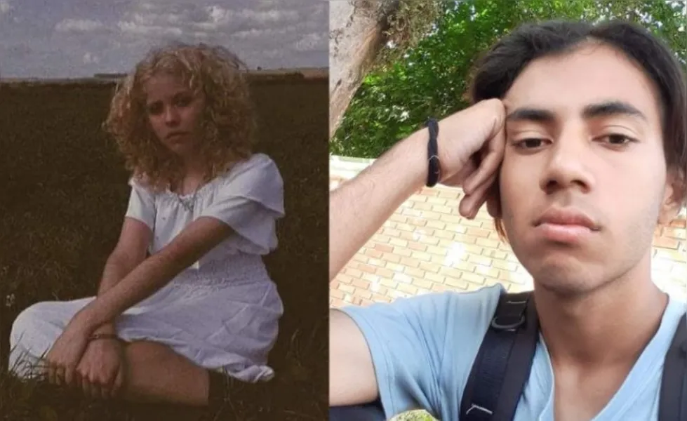 Mariana de Carvalho, 18 anos, e Mateus de Lima, de 19 anos, foram achados mortos