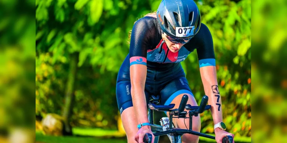 Valeska Niemeyer Bobato está no Triathlon há cerca de três anos