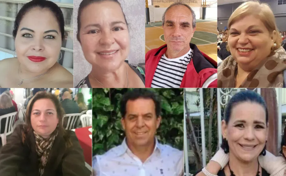 Seis profissionais que trabalhavam na rede estadual de ensino e  o motorista da van em que estavam morreram na colisão