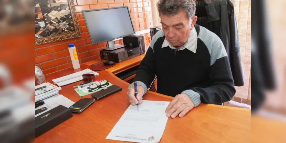 A partir da assinatura do prefeito Dr. Márcio Matos, o município dará sequência aos demais trâmites