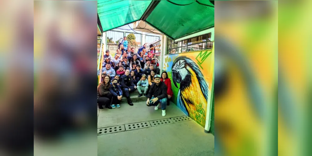 O objetivo da ação é promover a conscientização dos pequenos sobre a importância do cuidado dedicado ao patrimônio