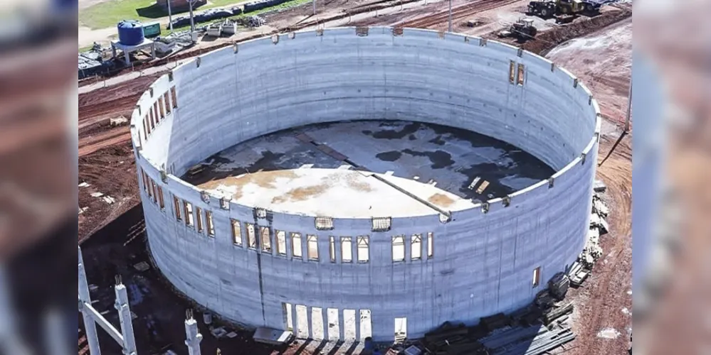 Investimento da Maltaria Campos Gerais foi anunciado em 2021 e as obras iniciaram neste ano, às margens da PR-151, em Ponta Grossa
