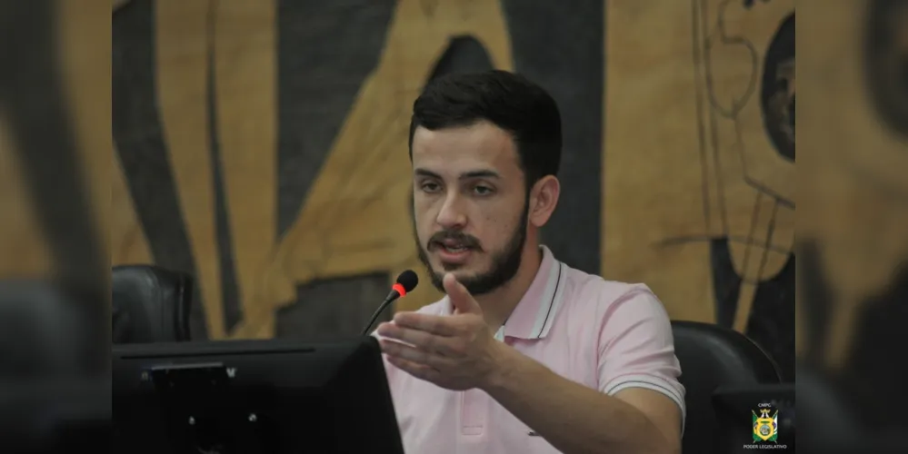 Vereador Filipe Chociai (PSD).