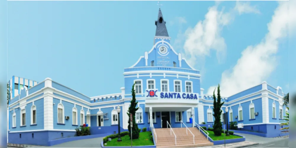 O Hospital Santa Casa de Ponta Grossa é um dos maiores patrimônios históricos da região