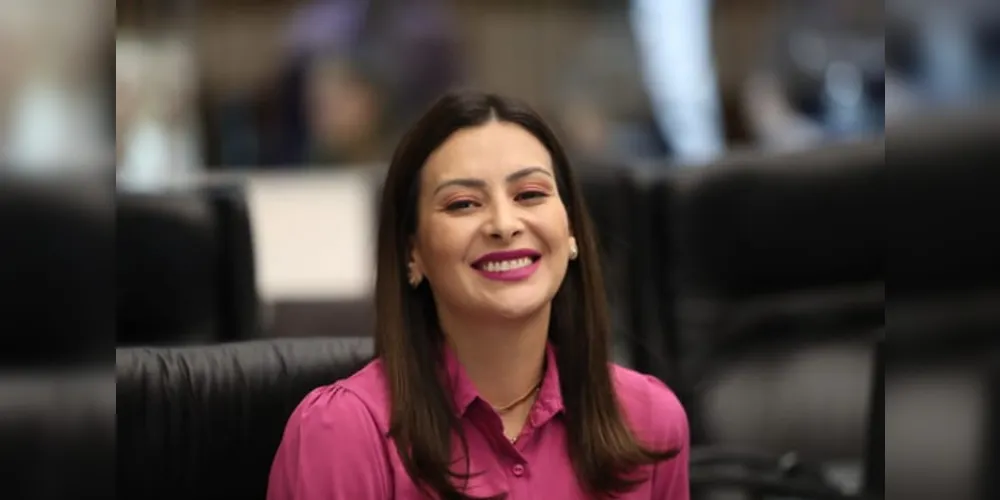 Mabel Canto, deputada estadual ponta-grossense.