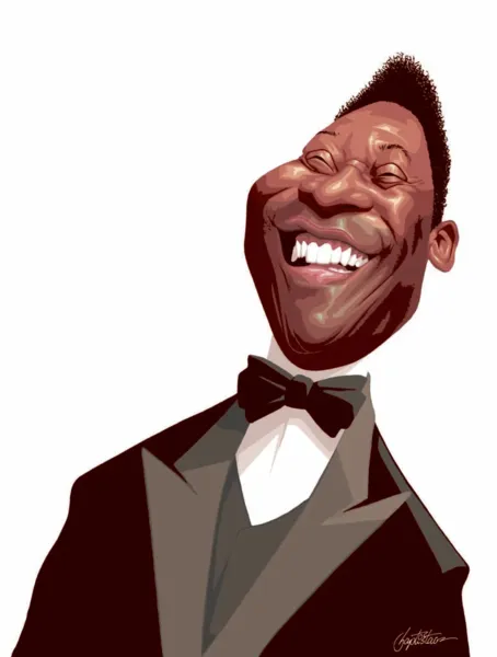 Pelé é homenageado por mais de cem cartunistas em exposição
