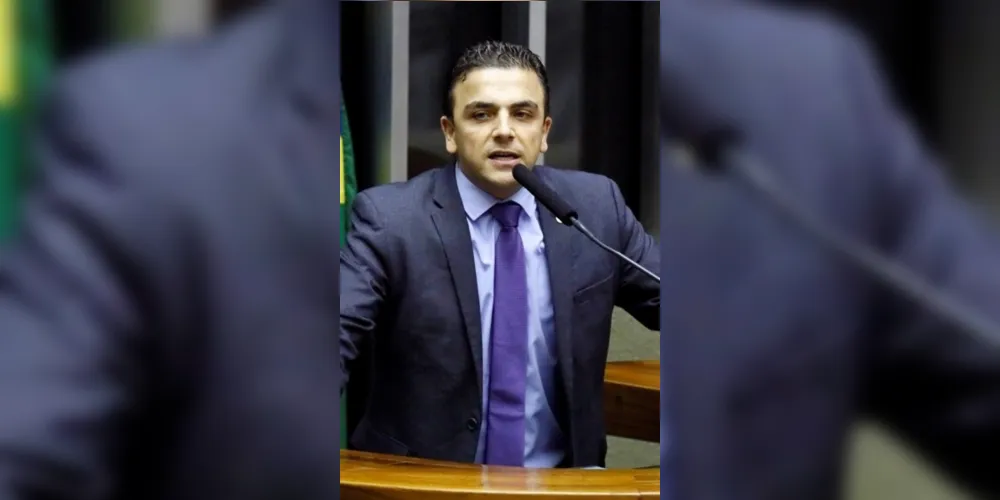 Aliel Machado, deputado federal ponta-grossense.