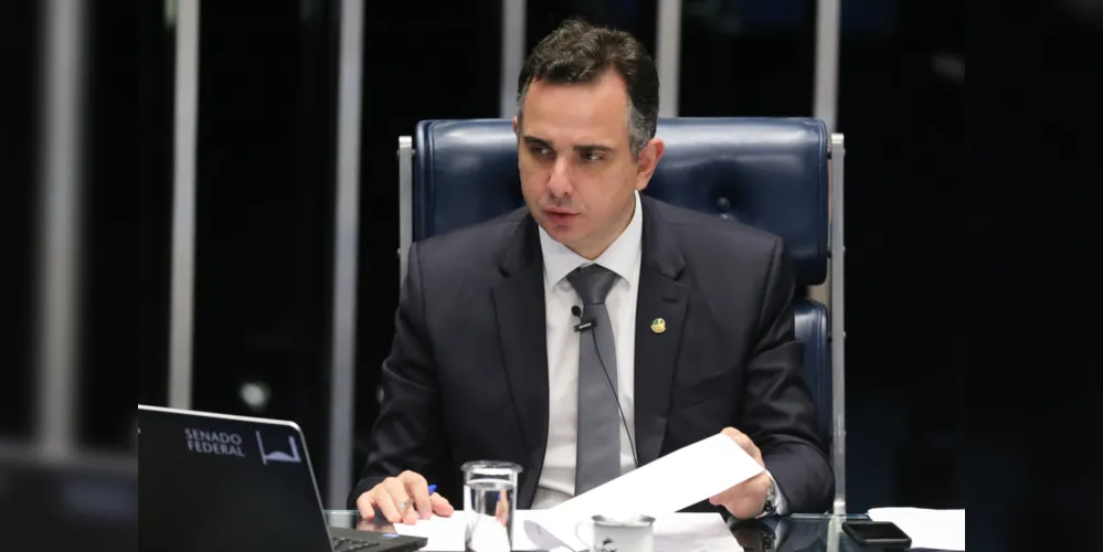 Presidente reeleito do Senado, Rodrigo Pacheco