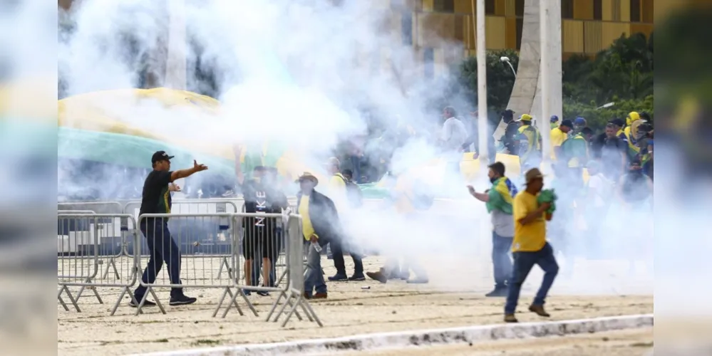 Os atos antidemocráticos foram registrados no último domingo (8), em Brasília.