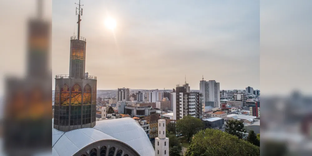 Em Ponta Grossa, a mínima esperada para esta quarta-feira é de 19°C
