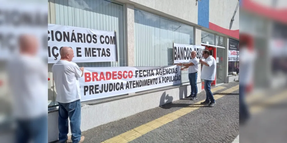 Banco já demitiu 32 funcionários em agências dos Campos Gerais em 2023