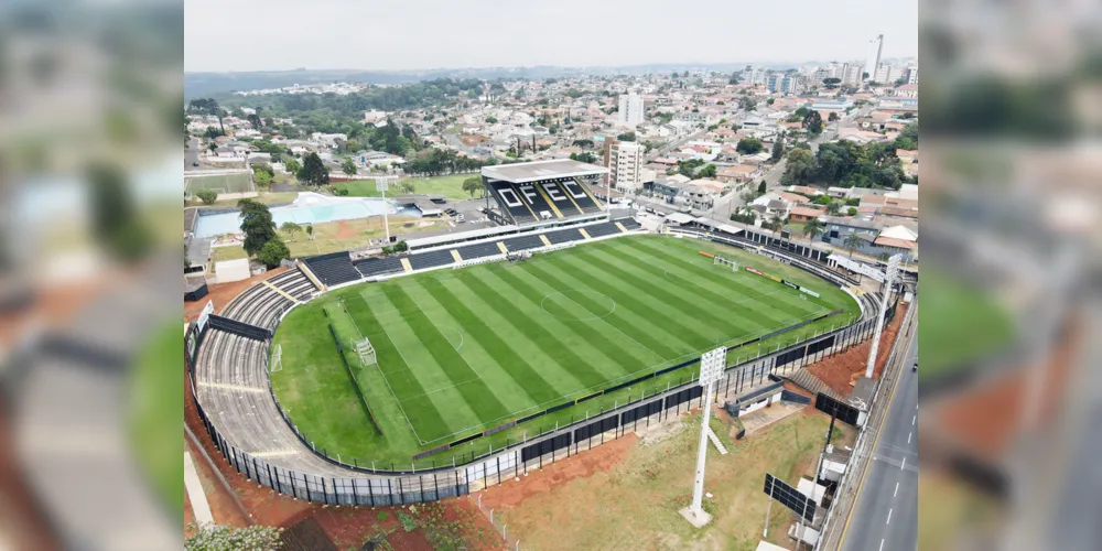 Estádio Germano Krüger tem um dos melhores gramados do Sul do Brasil