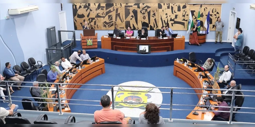 Atualmente a Câmara de Ponta Grossa conta com 19 vereadores