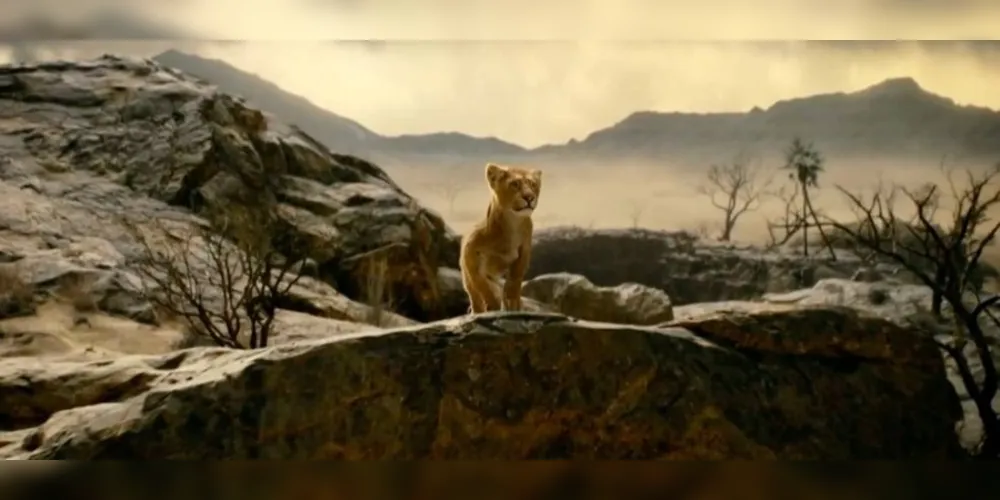 Mufasa - O Rei Leão, continuação live-action da história de Simba e seus amigos, ganhou sua primeira imagem.
