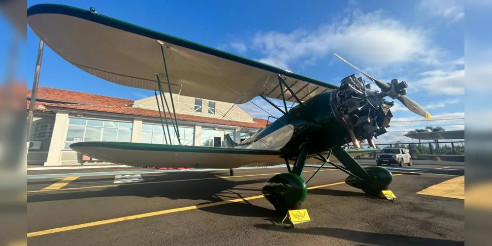 O Aeroporto Sant'Ana em Ponta Grossa está recebendo, neste sábado (21) e domingo (22), o evento “Nos Ares de PG”